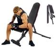 thumbnail image 1 of Weight Bench,800LBS Foldable Workout Bench,Adjustable Strength Training Bench for Full Body Workout,11 Adjustable Backrests,Incline Decline Bench Press,for Home Gym Dumbbell Exercise, 1 of 6