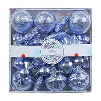 Lilixerw 28pcs Christmas Balls Ornaments,for Xmas Christmas Tree Ornaments Balls with Glitter,Shatterproof Christmas Tree Decorations