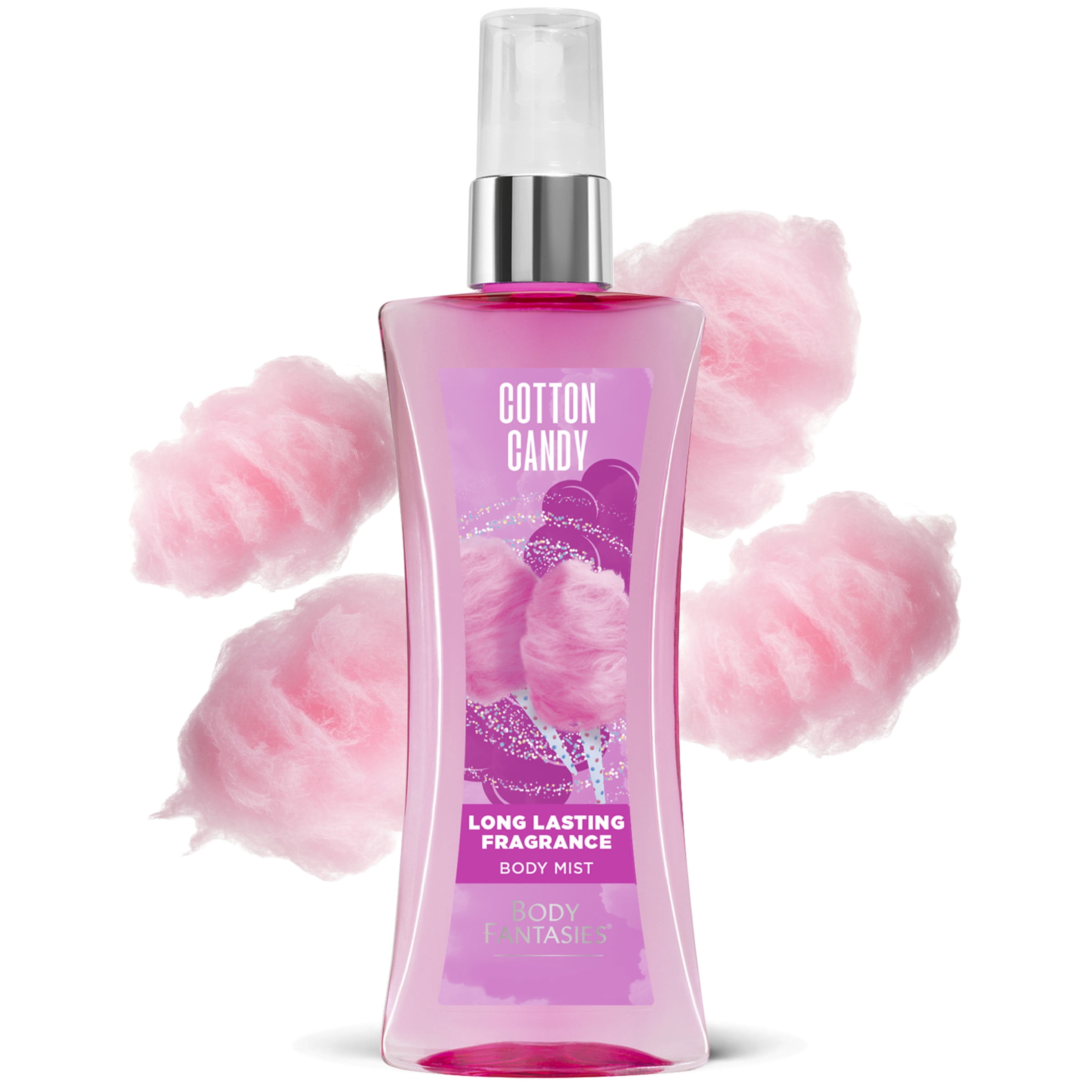 Body Fantasies Cotton Candy Body Spray for Women, 3.2 fl oz