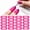 Pink, variant on 40Pcs No Mess Nail Polish Stickers - U-Shaped Peel Off Barrier Tape, Spill Proof Cuticle Protector for Fingers, Disposable Nail Art Tool to Keep Skin Clean, Red