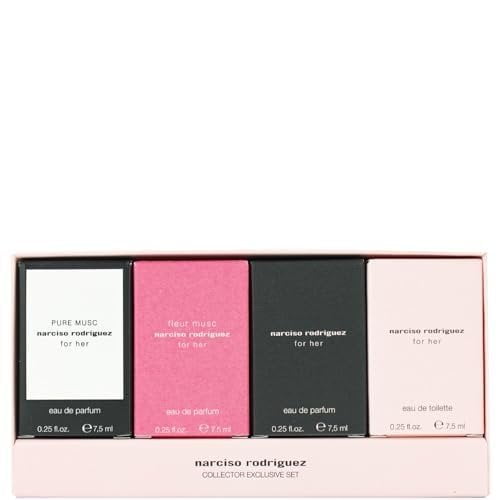 Narciso Rodriguez 4 Piece Mini Splash Gift Set for Women