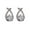 esrring 126, variant on Lightweight Big Hoop Earrings for Women Women's Stud Alloy Earrings Small Hoop Earrings 14K Gold Plated Flat Back Cartilage Earrings for Women Men Warehouse Sale Clearance