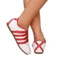 thumbnail image 4 of Willtoo Low-Profile Womens Casual Shoes Retro Upper Design Lace-Up Athletic Womens Shoes Sneakers Non-Slip Rubber Sole Soft Lightweight Walking Footwear, 4 of 5