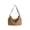 Khaki, variant on HOZVOMI Women's Solid Color Crossbody Bag Commute Shoulder Bag Multi-Pocket Lightweight Casual Versatile Bag