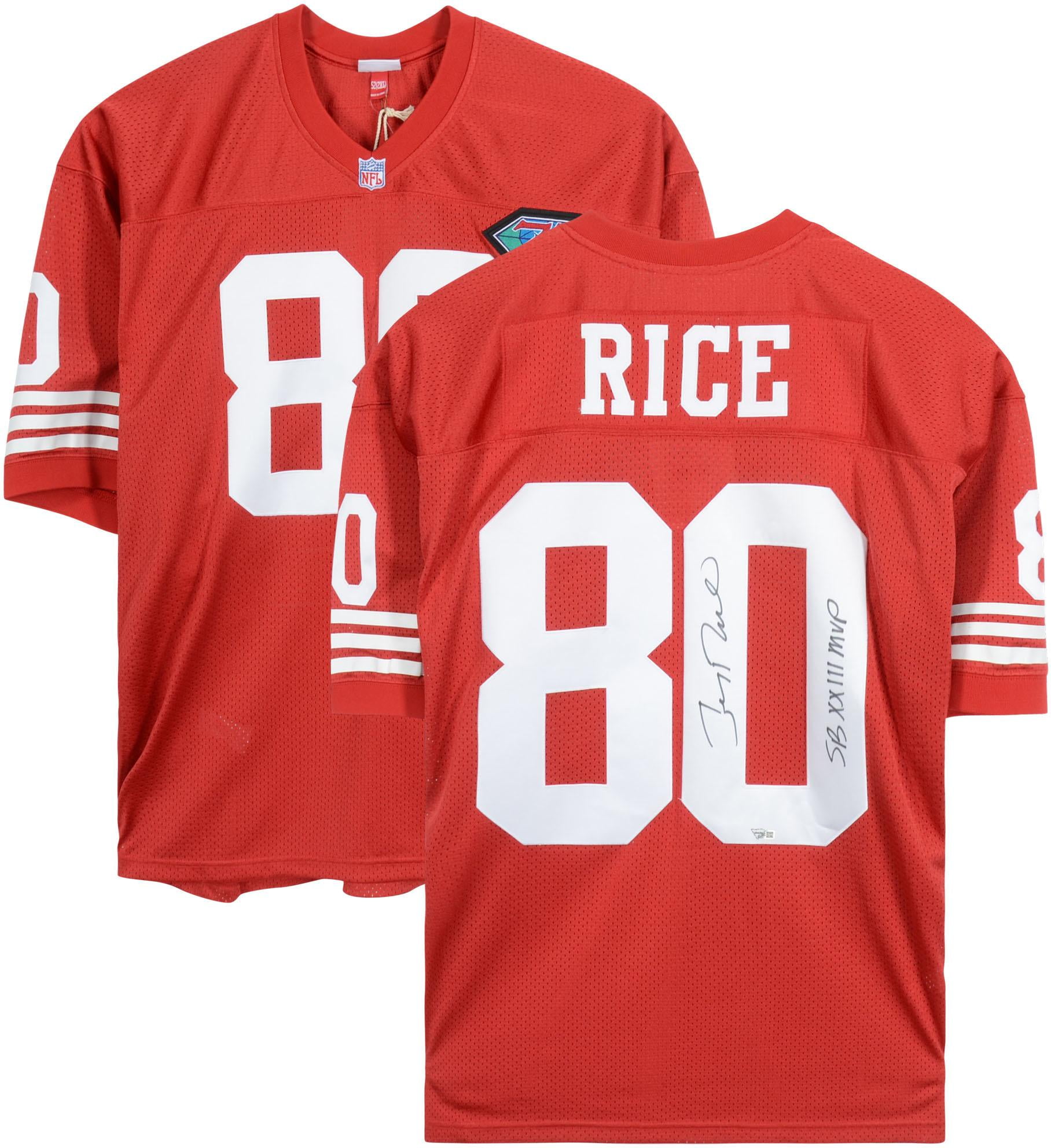 jerry rice 75th anniversary jersey