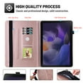 thumbnail image 4 of Decase For Samsung Galaxy Tab A8 2022 Case, Samsung X200/X205/X207 10.5 inch Tablet Case, Embossed Butterfly Folio Flip Case with Card Slots Stand Cover For Samsung Galaxy Tab A8 10.5 2022,Rosegold, 4 of 6