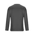 thumbnail image 3 of Dry Fit Long Sleeve Shirt for Men, Solid Color, Lightw8, Breathable, Pullover Top, Polyester Spandex, 1 Pc, 3 of 7