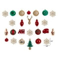 thumbnail image 2 of Nearly Natural Holiday Deluxe Shatterproof, 25 Count Christmas Tree Ornament Box Set, Re-Useable Container, Assorted, 2 of 5