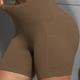 thumbnail image 6 of Bovemsi Women's Tummy Control Biker Shorts - Side Pocket High Waist, No Embarrassing Line Thin Breathable Workout Athletic Leggings, 6 of 6
