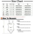 thumbnail image 2 of Wyongtao Women's Mock Turtleneck Sleeveless Bodysuit Thong Briefs Shapewear Tummy Control Ribbed Seamless,Beige L, 2 of 3