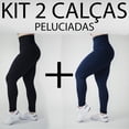 thumbnail image 2 of Leggings Franela Gruesa Forrada Felpa Tallas Grandes Kit de 2 unidades Deng Xun unisex, 2 of 2