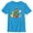 Turquoise, variant on Boy's Pokemon Christmas Tree Friends Graphic Tee Turquoise Medium