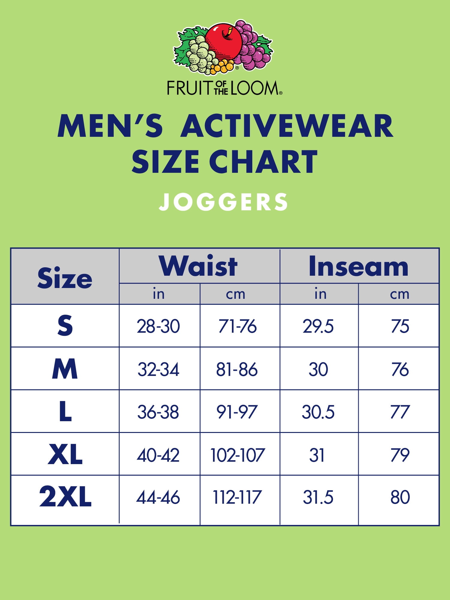 fruit of the loom men's dual defense eversoft jogger sweatpants