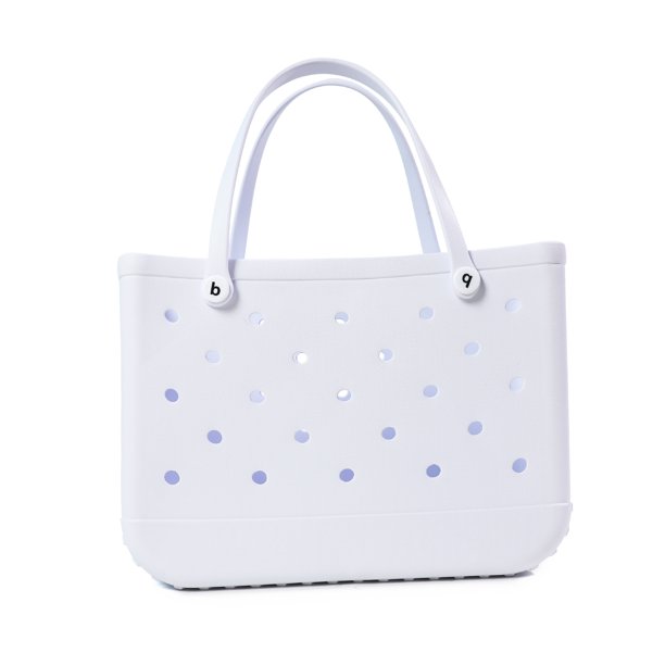 Bolsa de playa, cesta de silicona, bolso de gelatina de viaje impermeable, cesta de Picnic para mujer, bolso de mano multiusos de cocodrilo, bolsas de compras