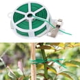 thumbnail image 1 of 2 rollos de alambre de jardinería verde de 50M con cortador de alambre de plástico, ataduras de alambre para jardín, ataduras de alambre para plantas para organización de jardinería doméstica TUNC Sencillez, 1 of 5