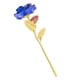 thumbnail image 3 of Chapado En Oro De Tallo Largo Flor De Rosa Artificial Romántico Día De San Valentín Amante Regalo Adornos Para El Hogar 24K Eigraketly HA024592-01, 3 of 5