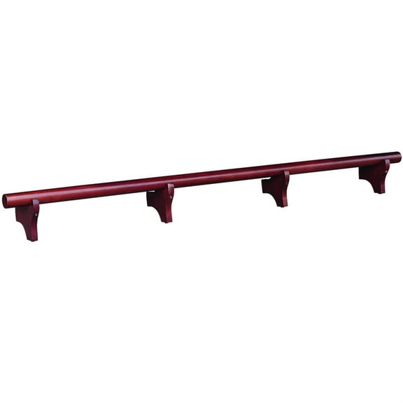 84" DRY BAR FOOT RAIL - ENGLISH TUDOR