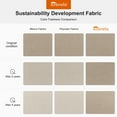 thumbnail image 3 of PURPLE LEAF 11FT Deluxe Round Sunbrella Patio Umbrella, Large Offset Cantilever Umbrella with 360° Rotation, Heather Beige, 3 of 12