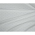 thumbnail image 4 of oneOone Polyester Lycra Light Grayish Blue Fabric Chevron Geometric Craft Projects Decor Fabric Printed By The Yard 56 Inch Wide, 4 of 4