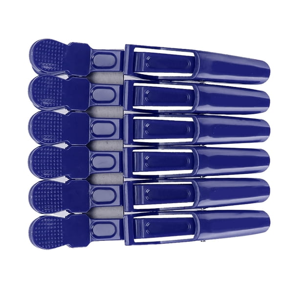 Pinza para el pelo de cocodrilo, 6 piezas, accesorios para el cabello, horquillas, probados profesionalmente