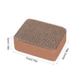 thumbnail image 3 of 1PCS Bird Cardboard Platform Hanging Parrot Cage Perch Bird Paw Grinding Stand Parakeet Chew Toys Parrot Cage Playground for Budgie Conure Cockatiel Finch (Small), 3 of 6