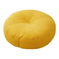 thumbnail image 2 of CoudarTitie Round Floor Pillow Comfortable Small Decor Multifunctional Floor Seating Cushion Yellow, 2 of 9