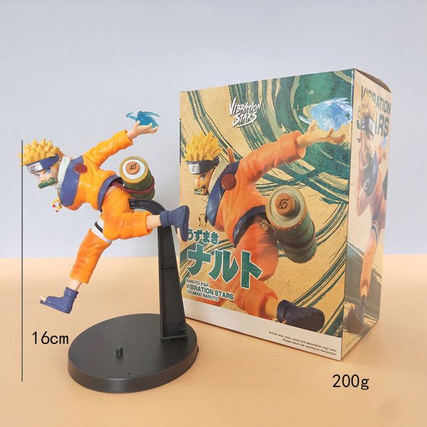 Naruto anime figura adornos Uzumaki Naruto Hatake Kakashi Sasuke Universe Wave Itachi modelo en caja al por mayor