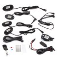 thumbnail image 4 of Rock Light, Brightness Adjustable Brake Function Rock Light Kits  For Automobile For Truck, 4 of 8