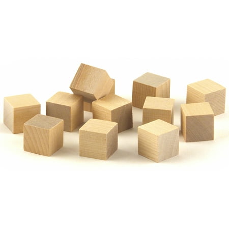 UPC: 0081187085431 | Hygloss Wood Blocks 1-1/4  8/Pkg-