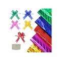 Majik Gift Wrapping Paper with Pull Bows & Packaging Tapes (Multicolour) 1 pack (22 pieces)