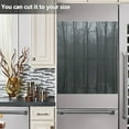 thumbnail image 5 of Dishwasher Magnet Cover Magnetic Fridge Door Cover Home Kitchen Decor Dark Forest Reflections in Water 23"x 26", 5 of 6