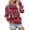 Watermelon Red, variant on SHE IS Sweatshirt Jacket Women Plus Size Plus Size Hoodies for Women 5x Womens Hooded Sweatshirts Pullover White Tops for Women V Neck My Orders Placed