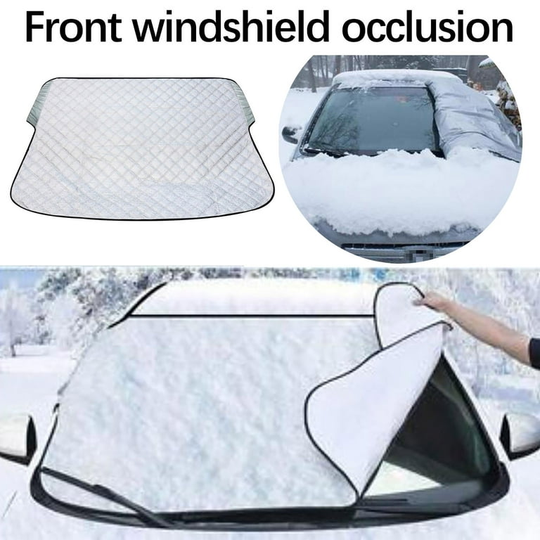 Jovati Car Windshield Snow Cover with 4 Layers Protection, Frost