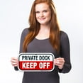 thumbnail image 2 of Private Dock Keep Off Sign,, 2 of 8