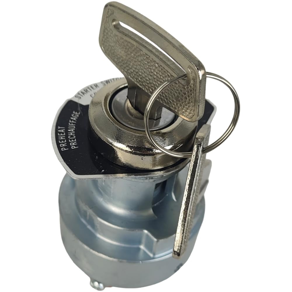 Ignition Starter Key Switch 1E013-63590 183827 Compatible with Kubota D722 D902 D1305 V1305 Compatible with Grasshopper Mower 721G2 721D 321D 722D 322D 725D 325D 729 329 928D 930D2 428D 7960-5