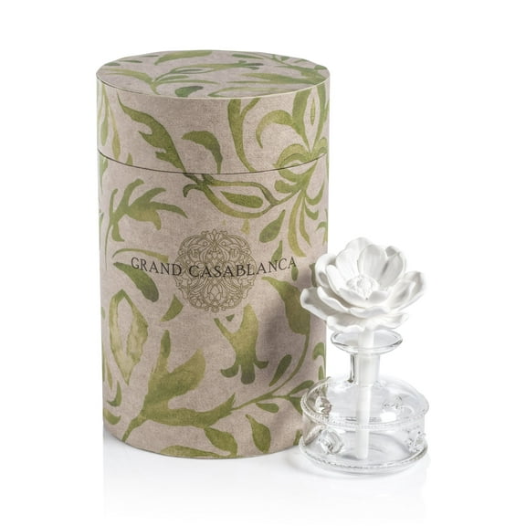 WATER LOTUS Zodax MINI Grand Casablanca Porcelain Diffuser