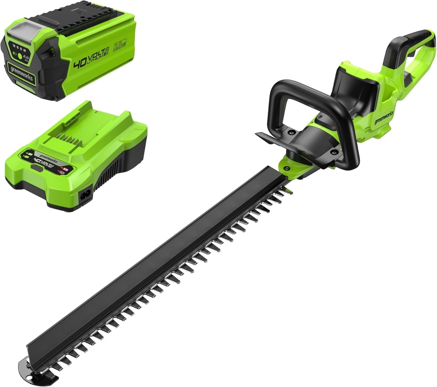 Greenworks, Hedge Trimmer, 80V, 26
