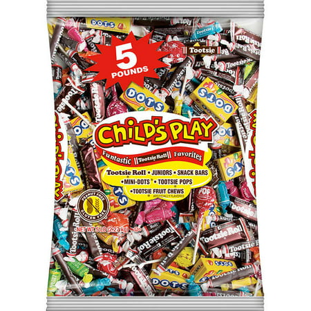 Tootsie Roll Childs Play Assorted Candy Variety Bag - 80oz