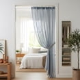 thumbnail image 6 of Curtain Rod, Shower Curtain Rod, 41.3-74.8" Adjustable Curtain Rods for Windows No Drilling, Adjustable Curtain Rods for Windows, Suit for Window, Kitchen, Closet, Doorway, 6 of 6