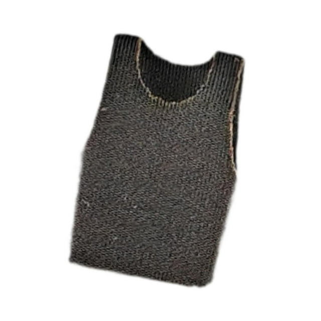 BELOVING 1/18 Scale Figure Vest Accessory Costume for 3.75 inch Female Action Figures black