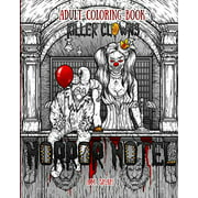 Adult Coloring Book Horror Hotel: Killer Clowns (Volume 2)