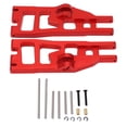 thumbnail image 1 of RC Front Lower Swing Arm, 2 Pieces RC Truck Swing Arm Aluminium Alloy  For Replacement Red, 1 of 8