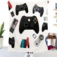 thumbnail image 1 of 3D Digital Printing Cartoon Game Controller Flannel Blanket Air Conditioning Blanket Nap Blanket XB12 100*130, 1 of 1