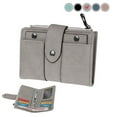thumbnail image 5 of Stuffygreenus Clutch Organizer Women's Fashionable Bifold Wallet, Grey, 5 of 9