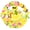 1A, variant on 35pcs-50pcs Cute Stickers Stationery Stickers Citrus Stickers DIY Stickers for Luggage Fridge