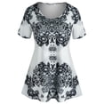 thumbnail image 1 of Camiseta Tribal Tribal Tribal Swing T Shirt Rosegal Camisetas tallas grandes, 1 of 5