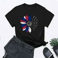 thumbnail image 6 of Sweet Home Farm Patriotic Shirts for Women Fashion Workout T Athletic Plus Size Tops Summer Trendy Clothes 2025 Spring Tee Short Sleeve Shirts Black, 6 of 9