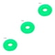 thumbnail image 3 of Greeniant Pet Chew Toy Training Squeak Ring Ball TPR Molar Sound Juego Interactivo Juguete, Verde, S verde S 3piezas, 3 of 6