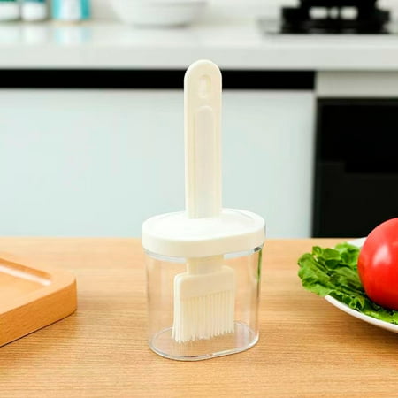 

Kihbxv Integrated Oil Brush Oil Bottle Oil Filling Bottle With Silicone Brush Two In One Silicone Measurement Filling Bottle For Kitchen Cooking Frying Baking Grilling Pancakes Kitchen Fork Deal