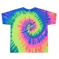 thumbnail image 2 of Colortone Tie Dye Cropped T-Shirts Women Sizes XS to XL Casual Cotton, 2 of 4
